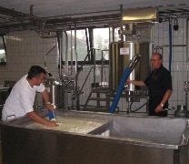 Polivalente da 500lt per produzione di caciotte